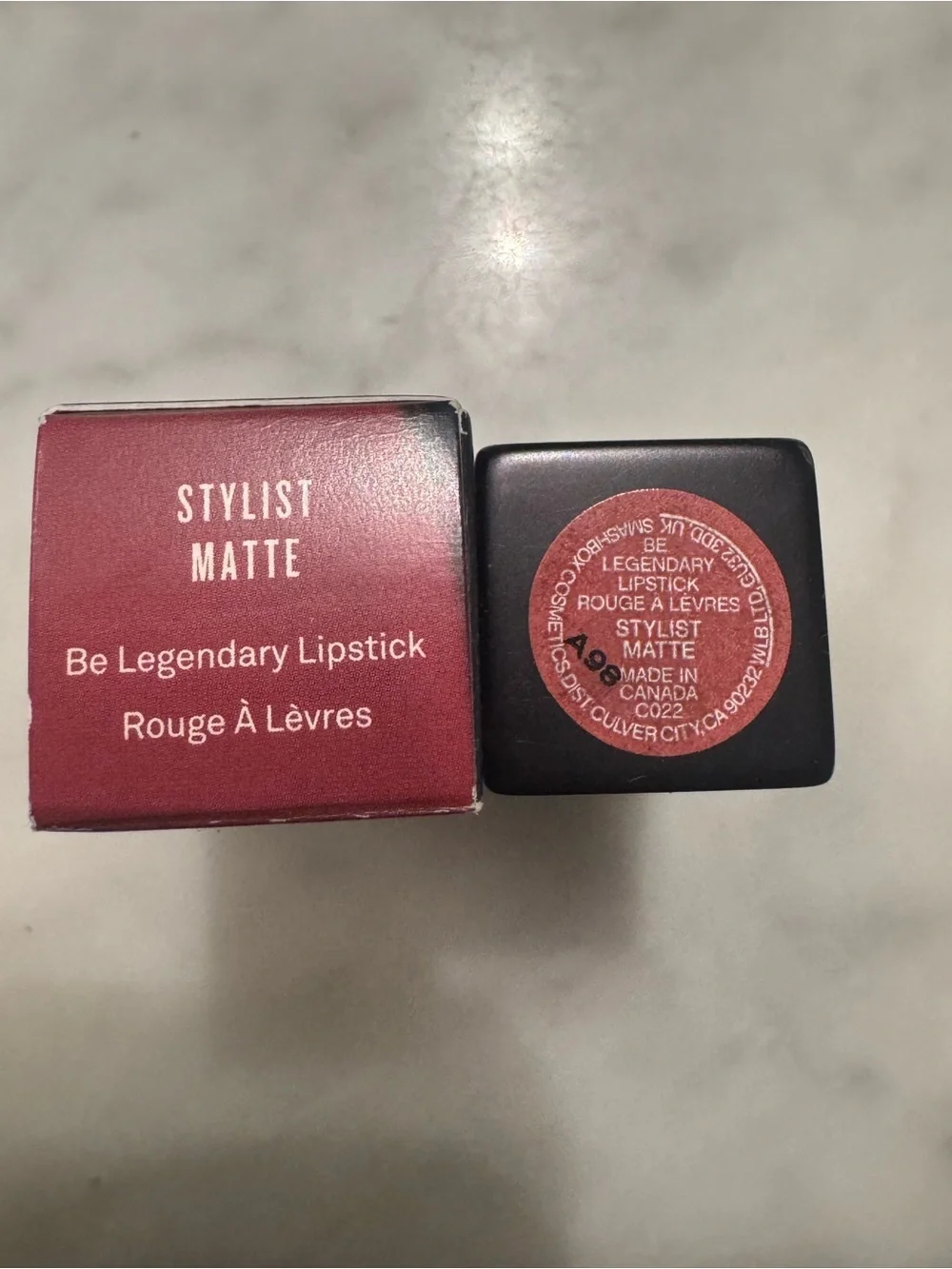 Smashbox Be Legendary Lipstick — Rose Pink Shade “Stylist” Matte